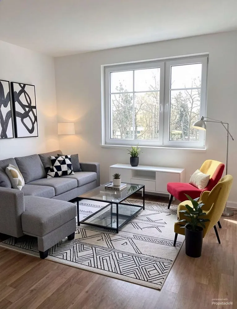 2 room apartment with 48 m² in Wuppertal – Photo 2