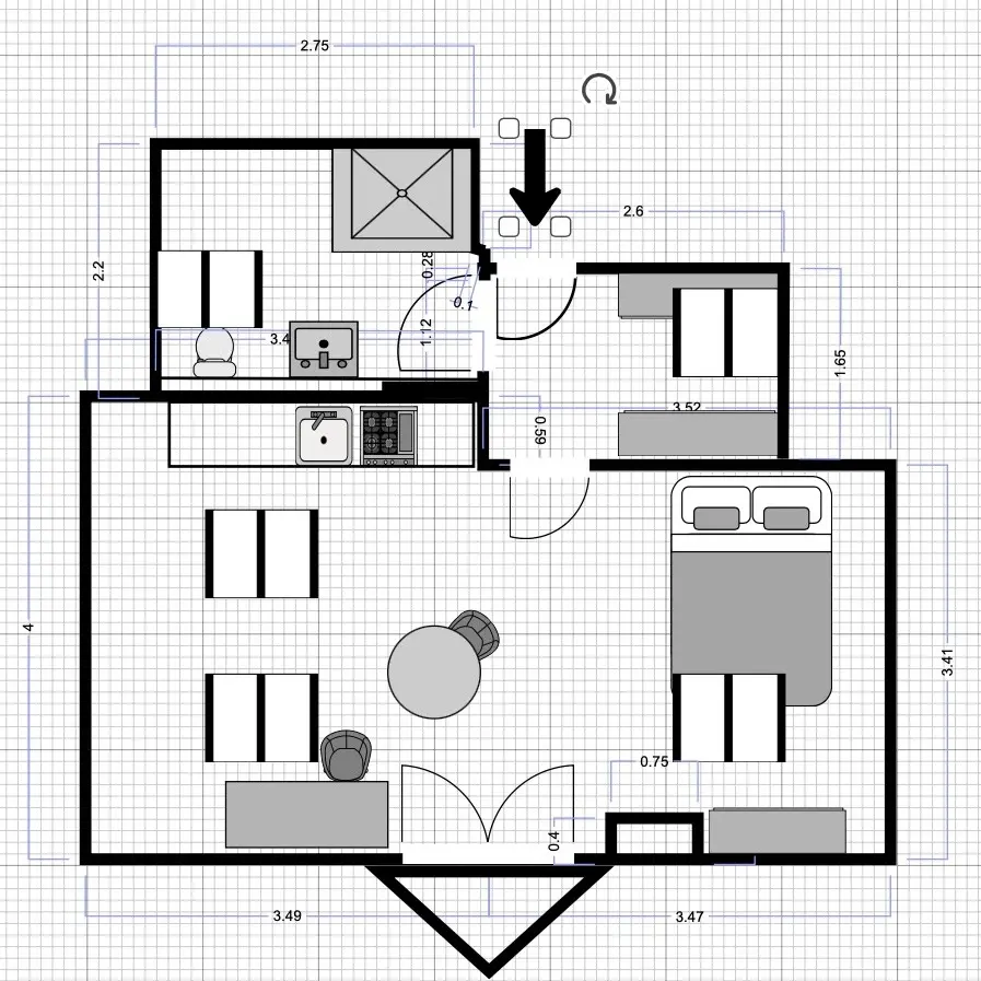 Studio mit 30 m² in Leipzig – Bild 8