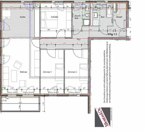 4 Zimmer Wohnung mit 122 m² in Hamburg – Bild 8