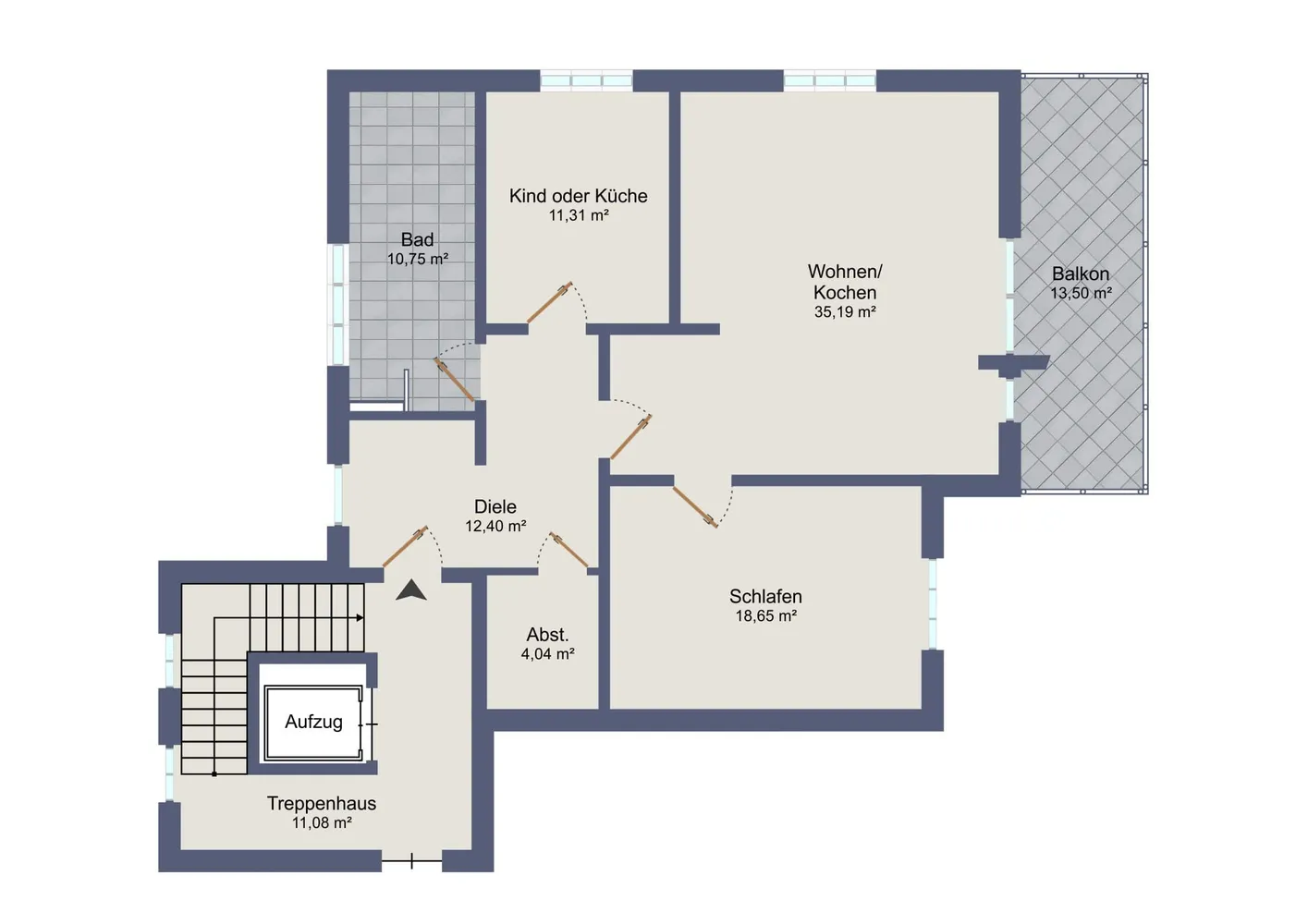 3 Zimmer Wohnung mit 97 m² in Cottbus – Bild 12