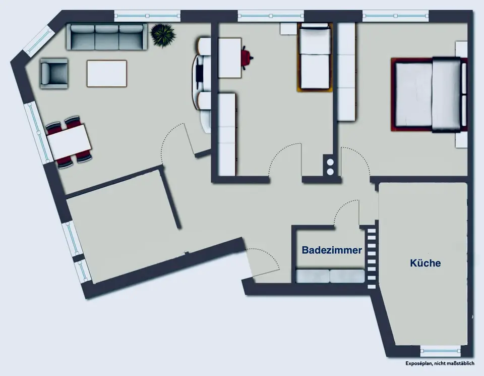 4 Zimmer Wohnung mit 90 m² in Wuppertal – Bild 5