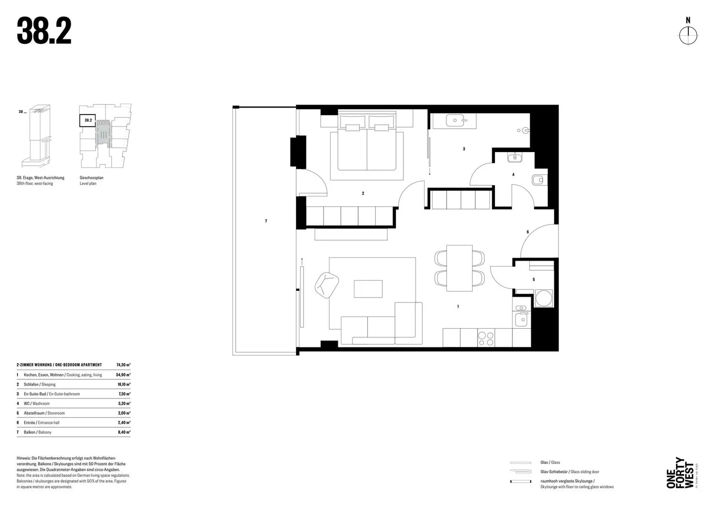 2 Zimmer Wohnung mit 75 m² in Frankfurt am Main – Bild 11