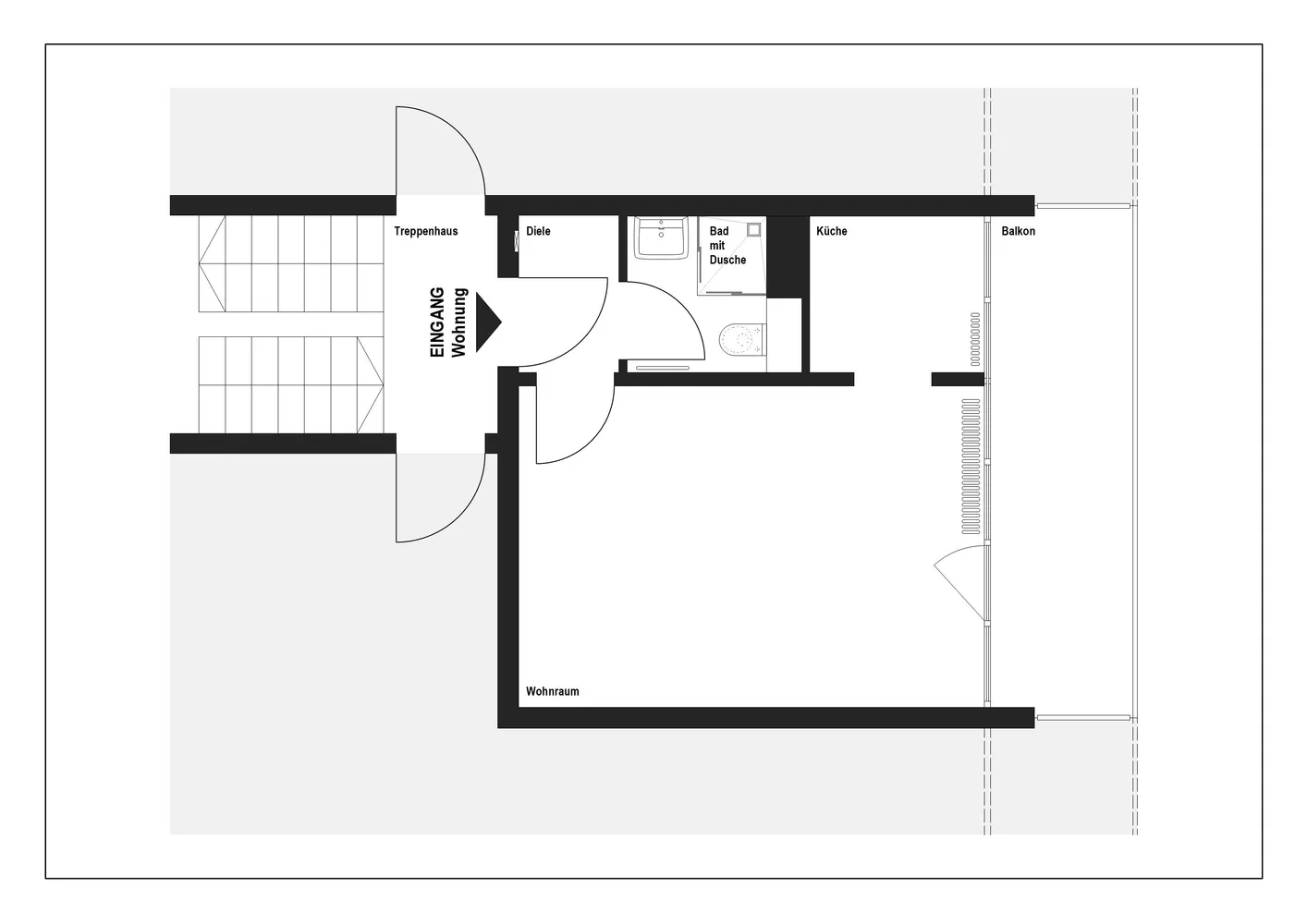 1 Zimmer Wohnung mit 33 m² in Bayreuth – Bild 4