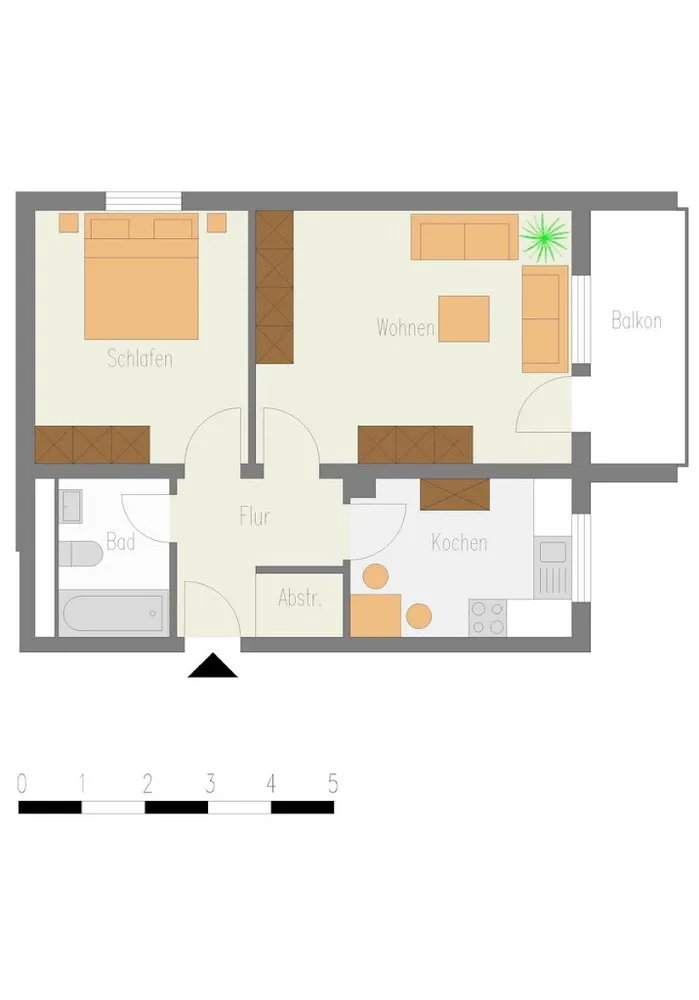2 Zimmer Wohnung mit 54 m² in Velbert – Bild 2