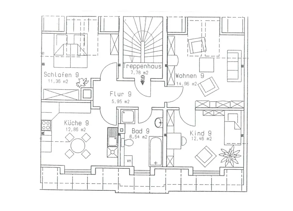 3 Zimmer Wohnung mit 67 m² in Weißenfels – Bild 8