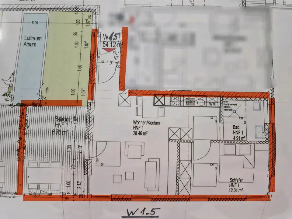 3 Zimmer Wohnung mit 54 m² in Regensburg – Bild 5