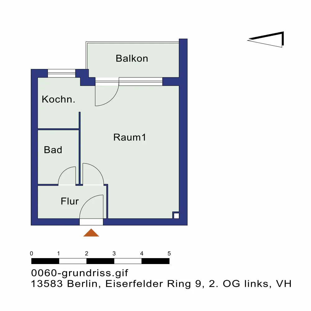 1 room apartment with 26 m² in Berlin – Photo 7
