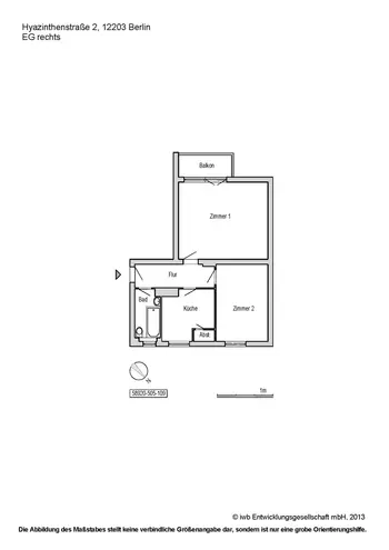 2 Zimmer Wohnung mit 62 m² in Berlin – Bild 9
