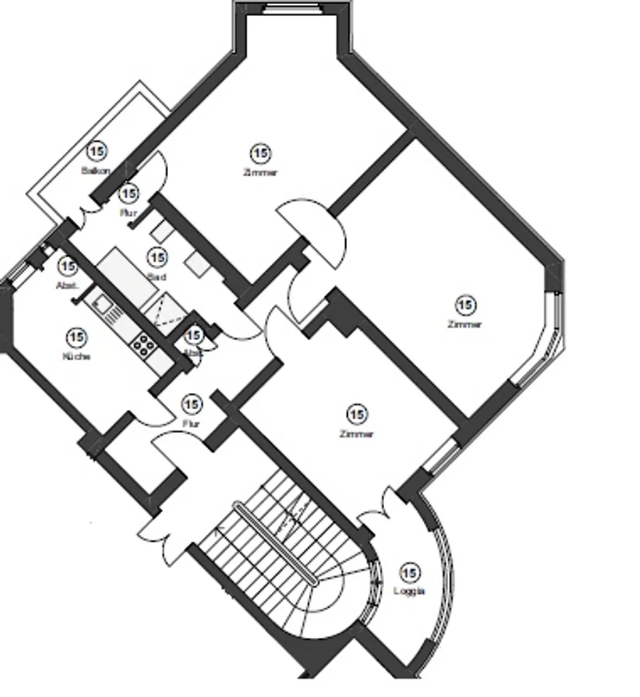 3 Zimmer Wohnung mit 122 m² in Leipzig – Bild 10