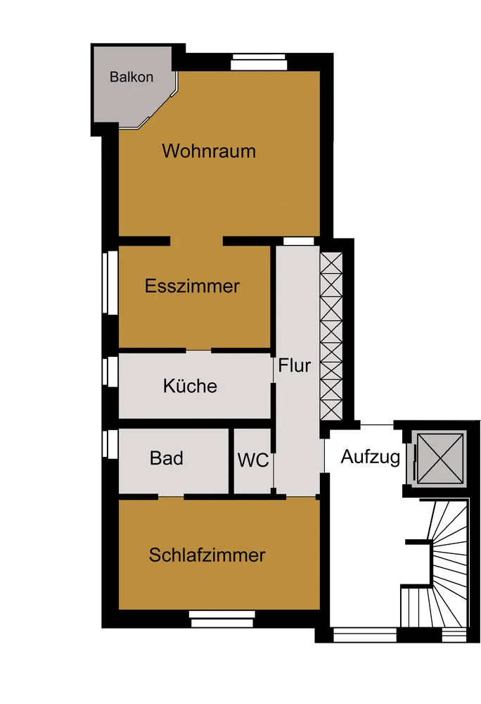 2 Zimmer Wohnung mit 85 m² in Münster – Bild 5