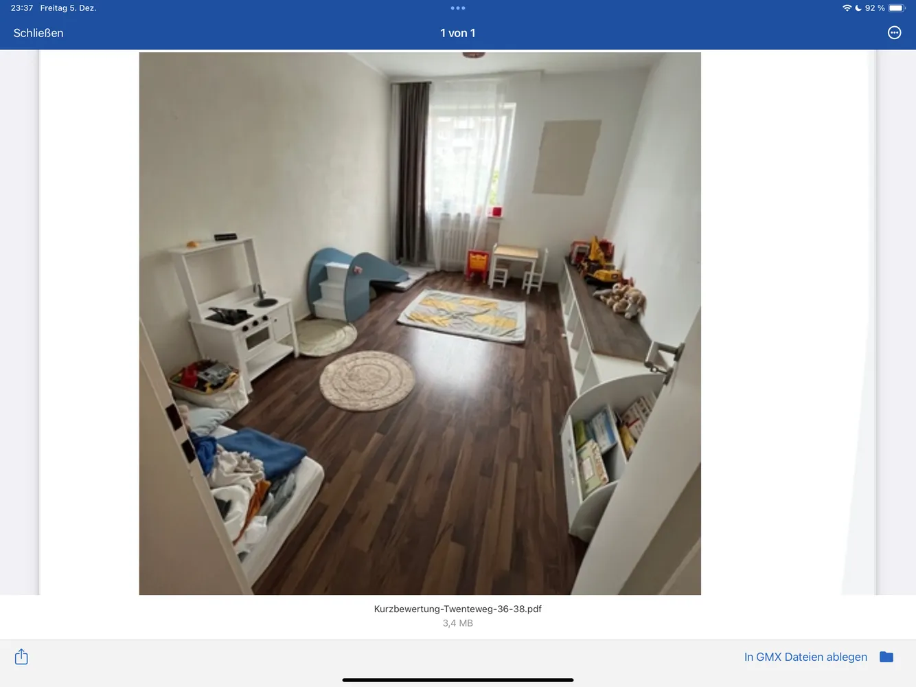 1 Zimmer Wohnung mit 13 m² in Münster – Bild 1