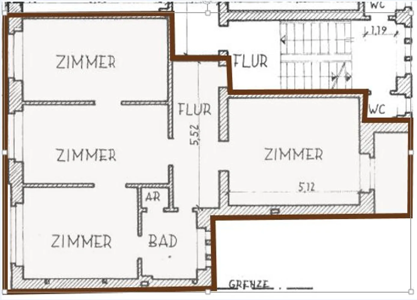 3 Zimmer Wohnung mit 93 m² in Arnsberg – Bild 1