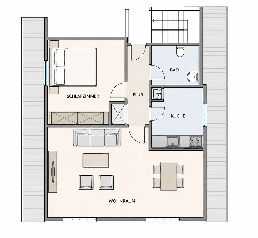2 Zimmer Wohnung mit 47 m² in Hofheim am Taunus – Bild 5