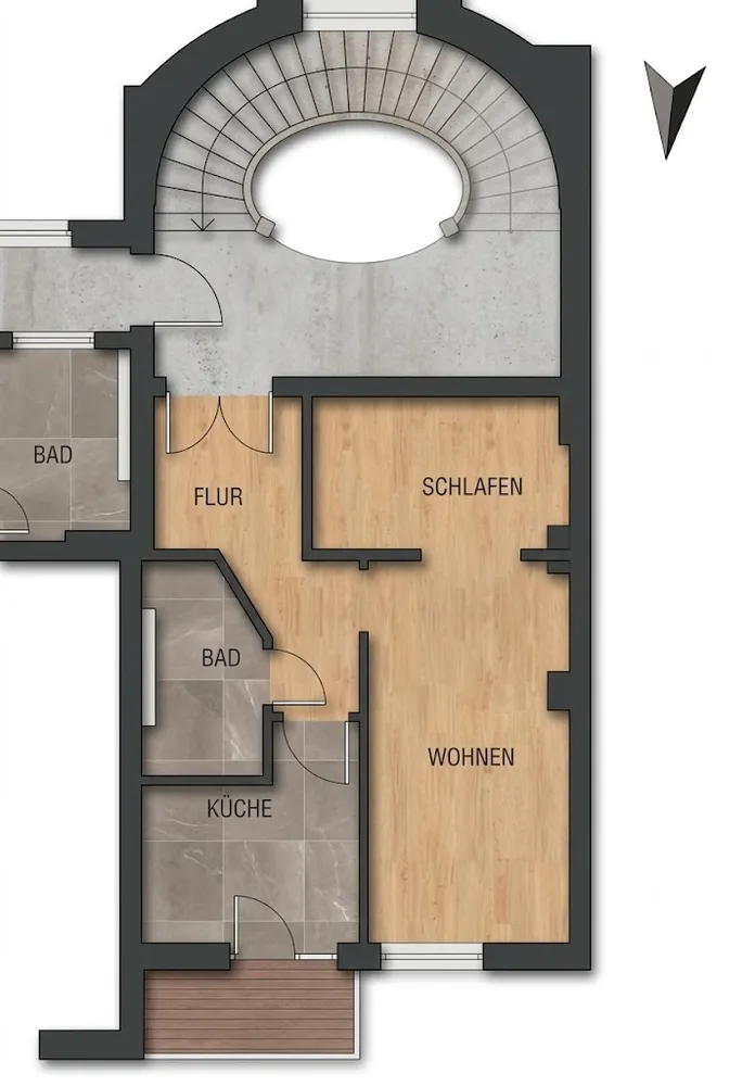 2 room apartment with 45 m² in Magdeburg – Photo 6