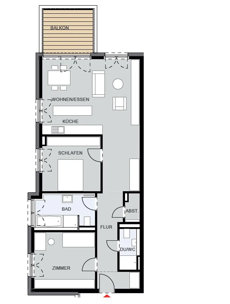 3 Zimmer Wohnung mit 92 m² in Mainz – Bild 10