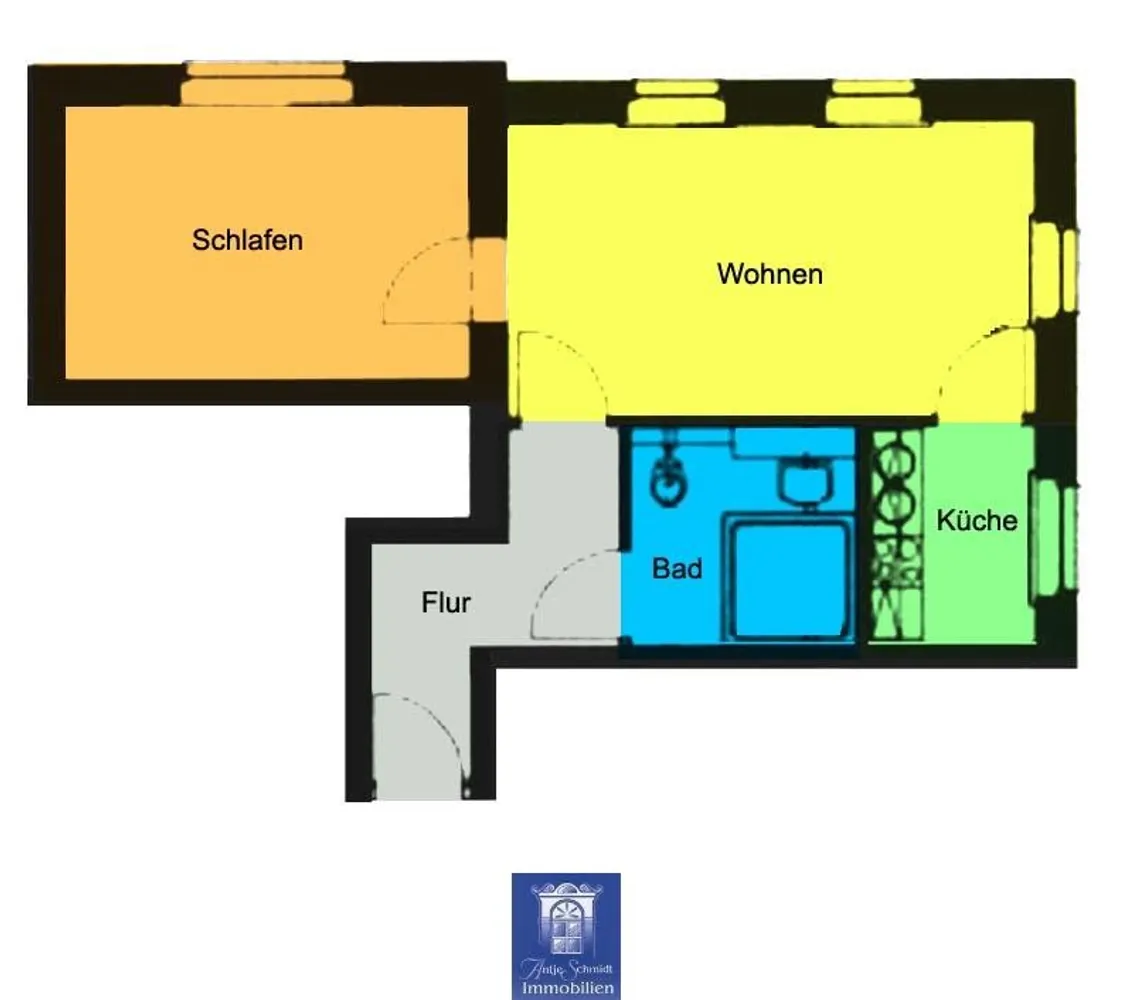 2 room apartment with 64 m² in Radebeul – Photo 10