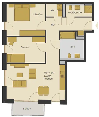 3 Zimmer Wohnung mit 95 m² in Hamburg – Bild 11