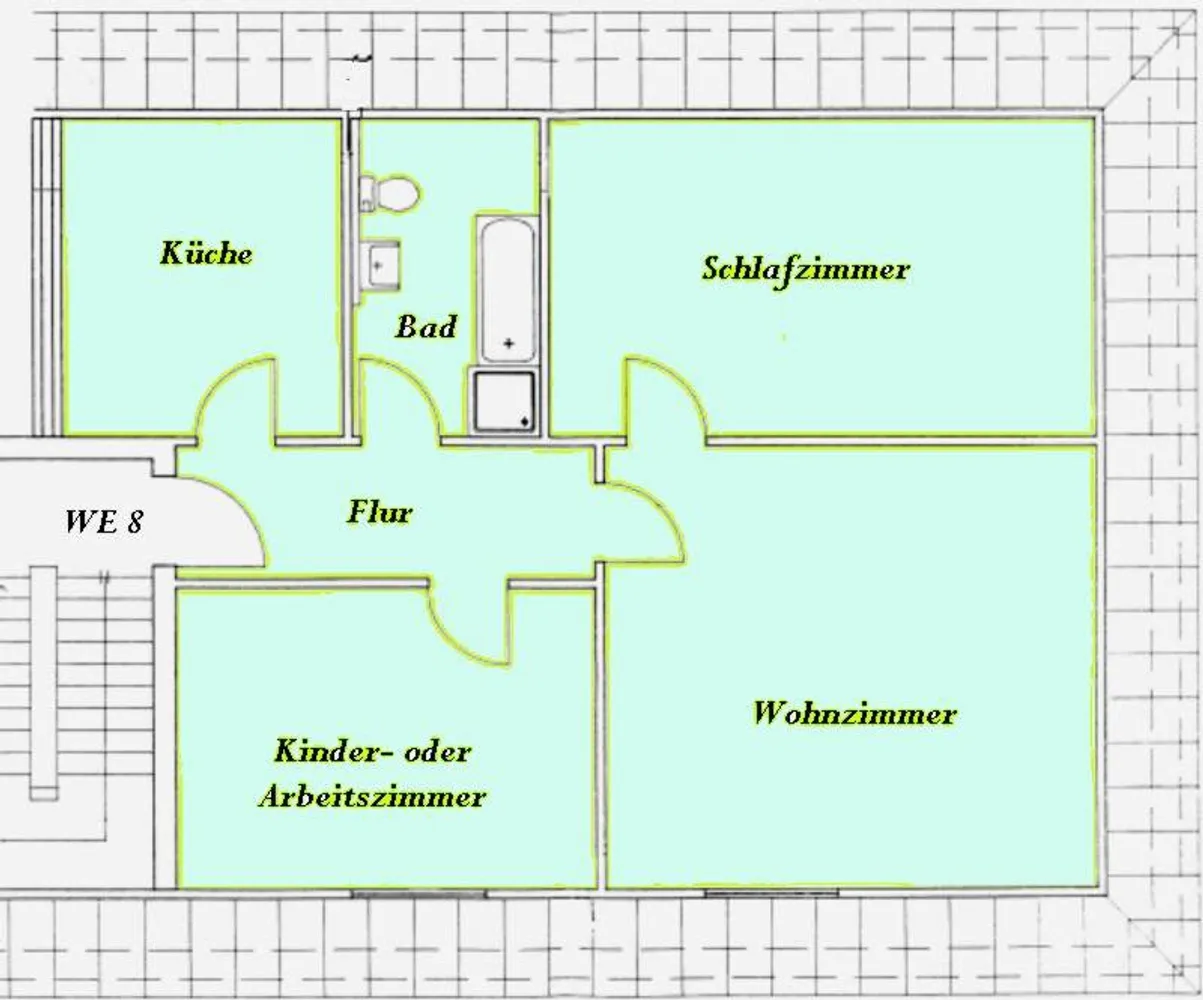 3 room apartment with 63 m² in Gotha – Photo 5