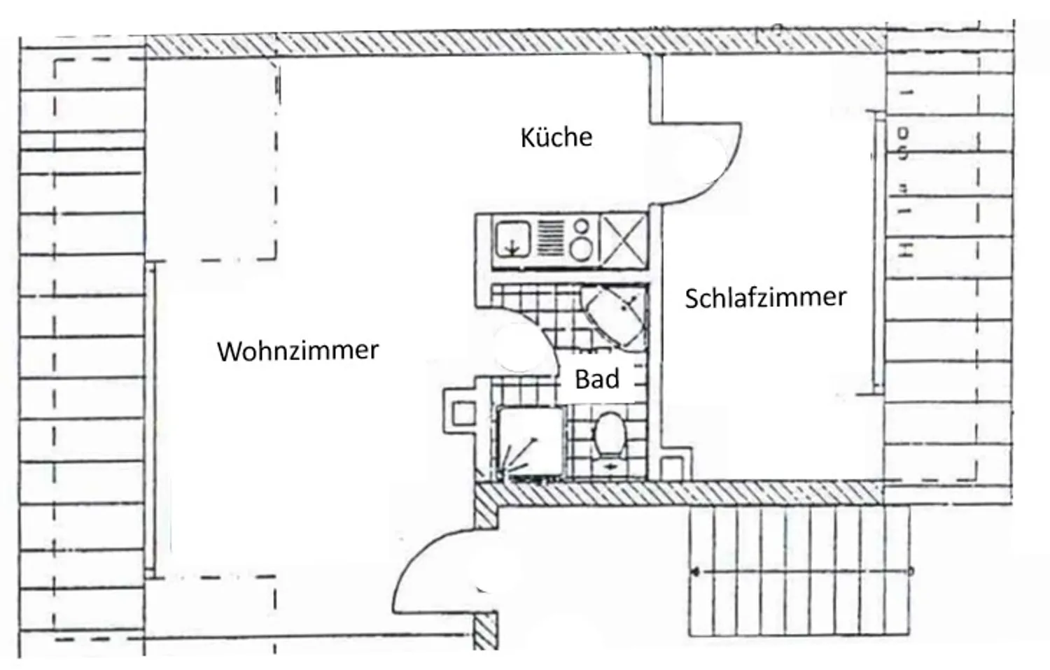 2 Zimmer Wohnung mit 39 m² in Leipzig – Bild 2