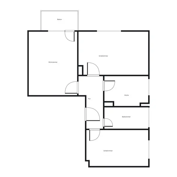 3 Zimmer Wohnung mit 56 m² in Braunschweig – Bild 7
