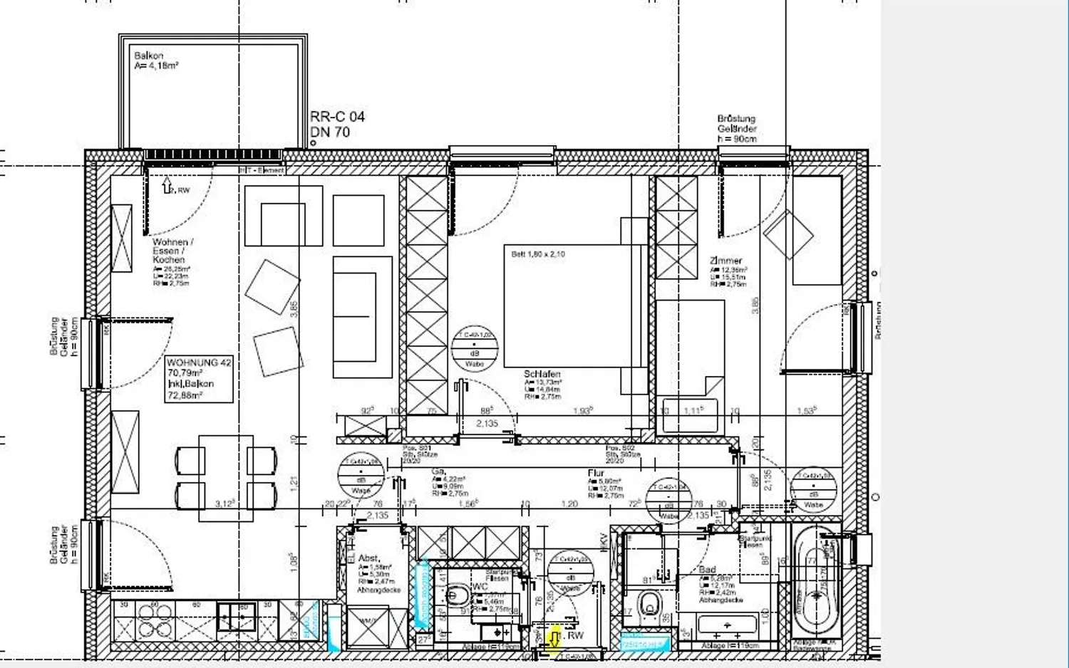 3 room apartment with 73 m² in Potsdam – Photo 7