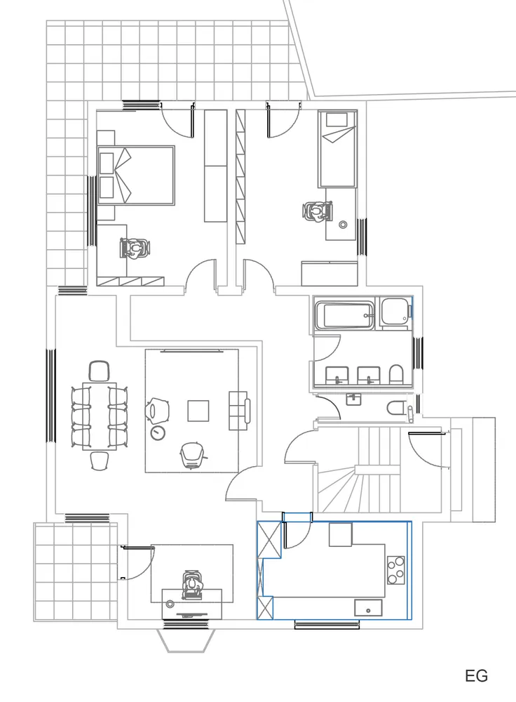 3 room apartment with 108 m² in Fellbach – Photo 1