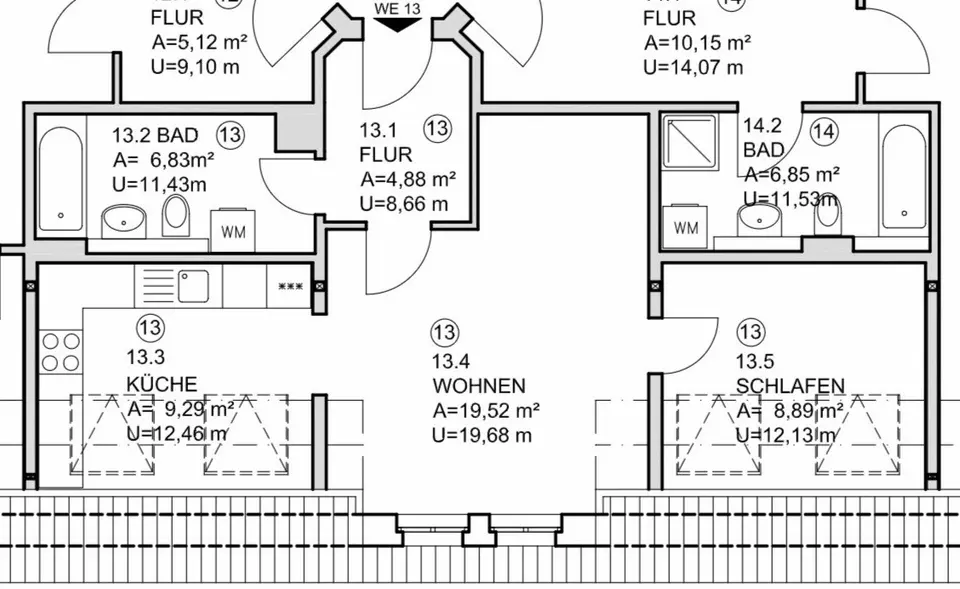 2 Zimmer Wohnung mit 50 m² in Leipzig – Bild 7