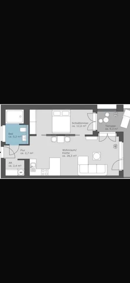 2 Zimmer Wohnung mit 57 m² in Hamm – Bild 5