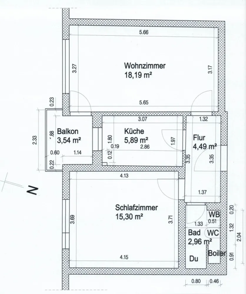 2 Zimmer Wohnung mit 49 m² in München – Bild 2