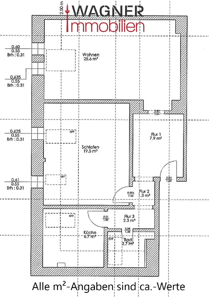 2 Zimmer Wohnung mit 66 m² in Frankfurt am Main – Bild 6