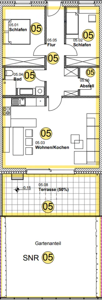 WG-Zimmer mit 87 m² in Königs Wusterhausen – Bild 5