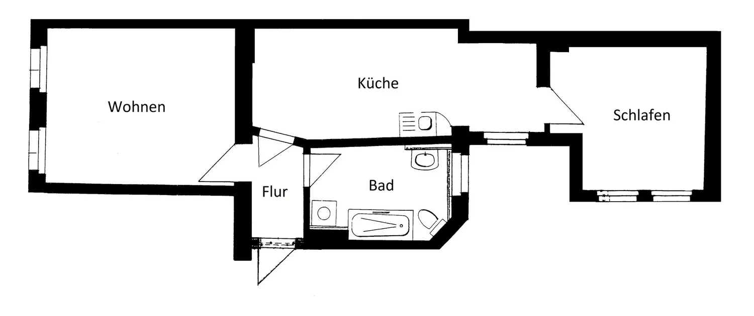 2 Zimmer Wohnung mit 56 m² in Brandenburg an der Havel – Bild 4