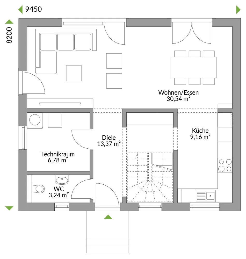 4 Zimmer Haus mit 126 m² in Fürstenwalde/Spree – Bild 1