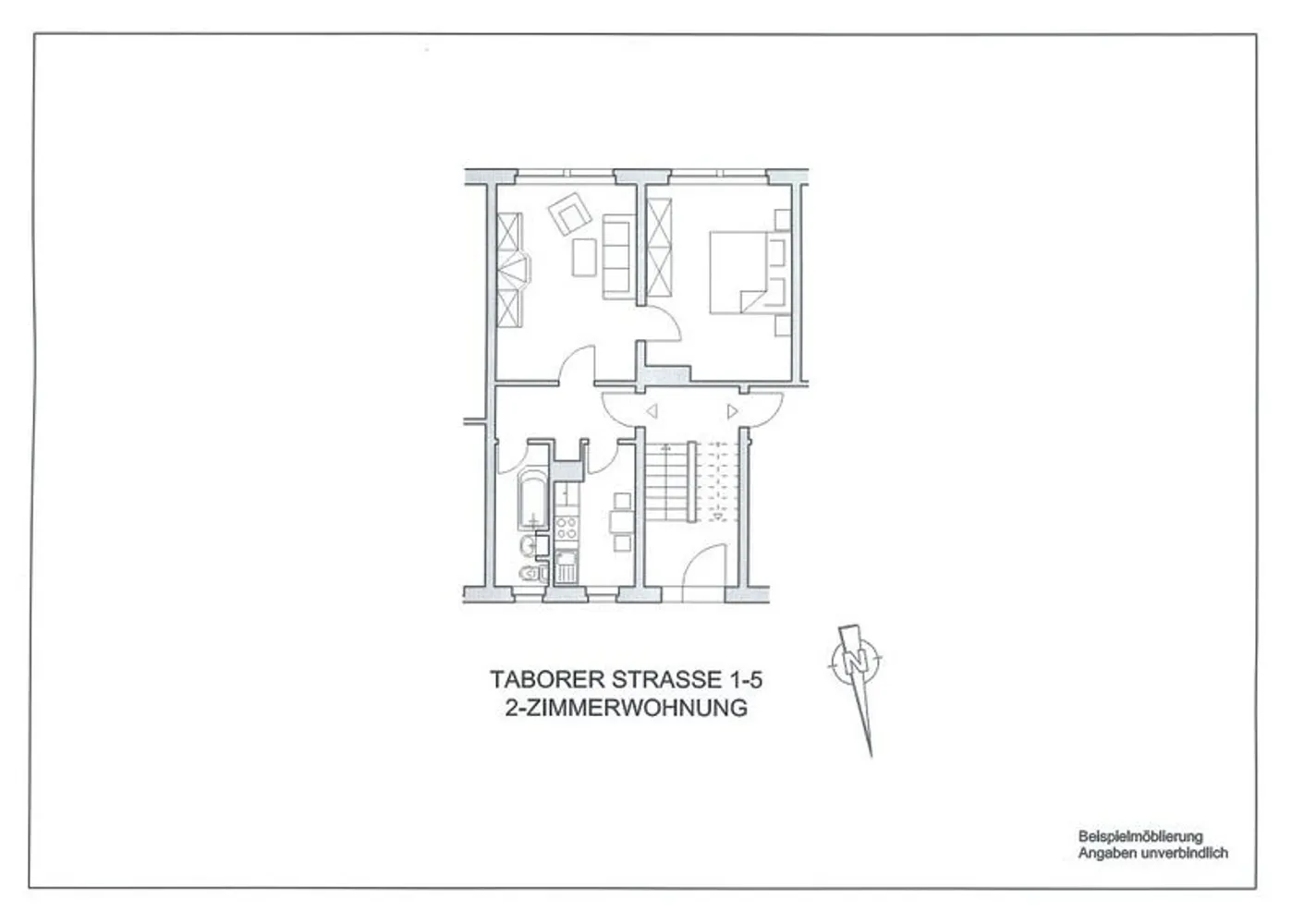 2 Zimmer Wohnung mit 47 m² in Naumburg (Saale) – Bild 4