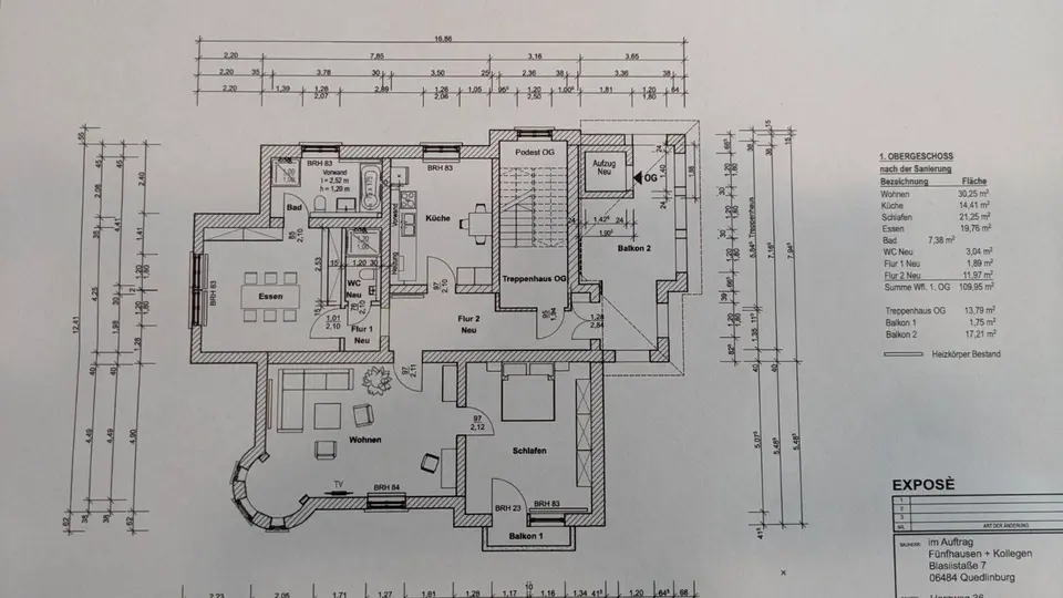 4 Zimmer Wohnung mit 110 m² in Quedlinburg – Bild 4