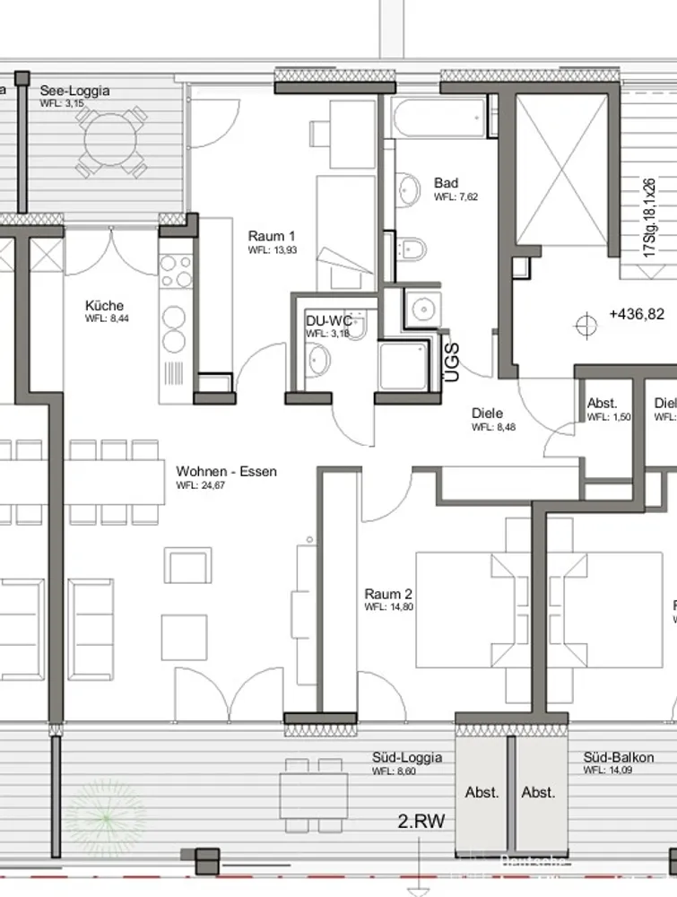 3 Zimmer Wohnung mit 97 m² in Böblingen – Bild 11