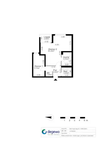 2 Zimmer Wohnung mit 53 m² in Berlin – Bild 6