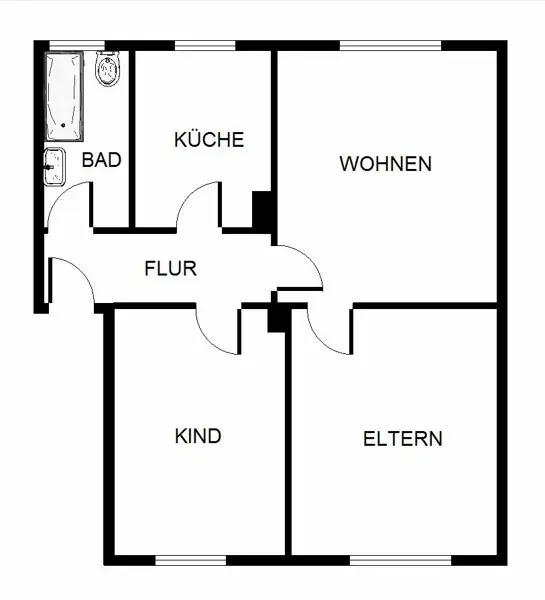 3 Zimmer Wohnung mit 63 m² in Essen – Bild 6