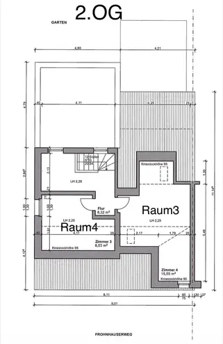 4 Zimmer Wohnung mit 105 m² in Mülheim an der Ruhr – Bild 3