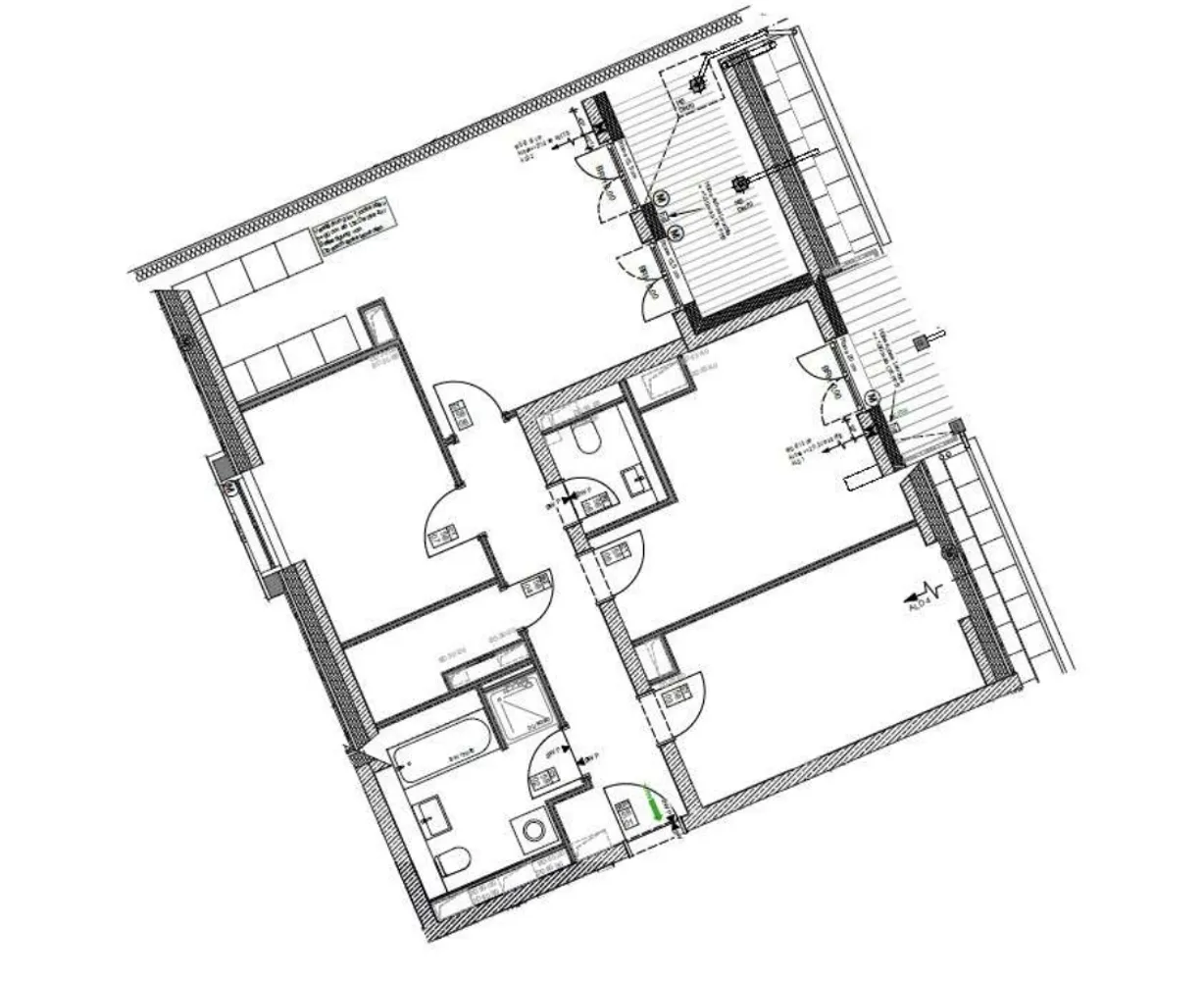 4 room apartment with 85 m² in Frankfurt am Main – Photo 4