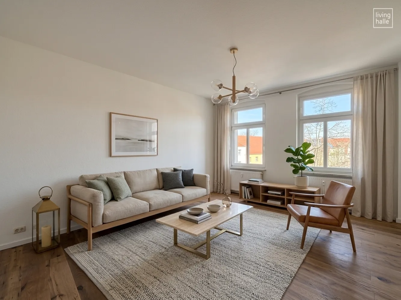 2 Zimmer Wohnung mit 65 m² in Halle (Saale) – Bild 3