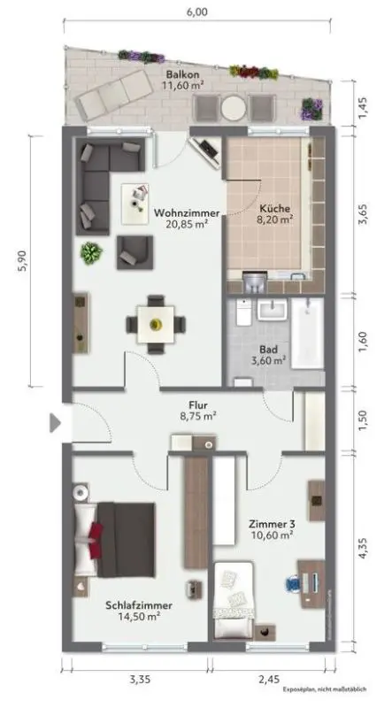 3 Zimmer Wohnung mit 72 m² in Görlitz – Bild 10
