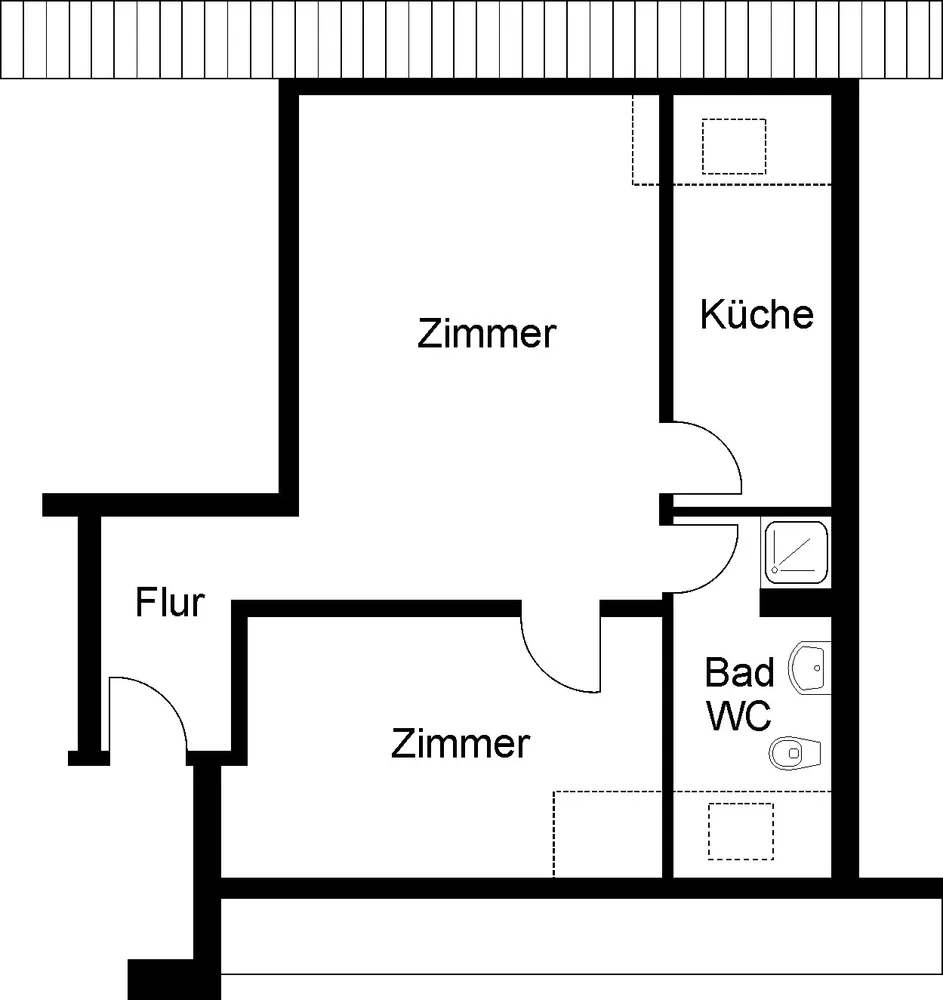 2 Zimmer Wohnung mit 54 m² in Duisburg – Bild 4