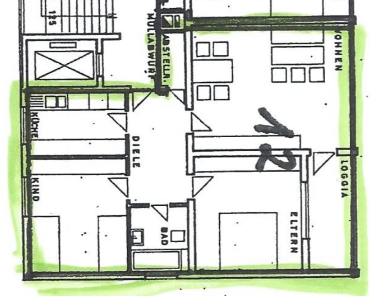 3 Zimmer Wohnung mit 80 m² in Karlsruhe – Bild 10