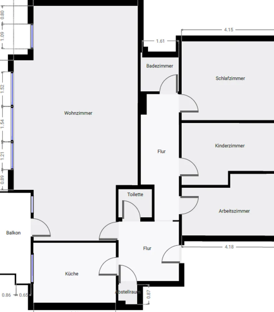 4 Zimmer Wohnung mit 116 m² in Hamburg – Bild 3