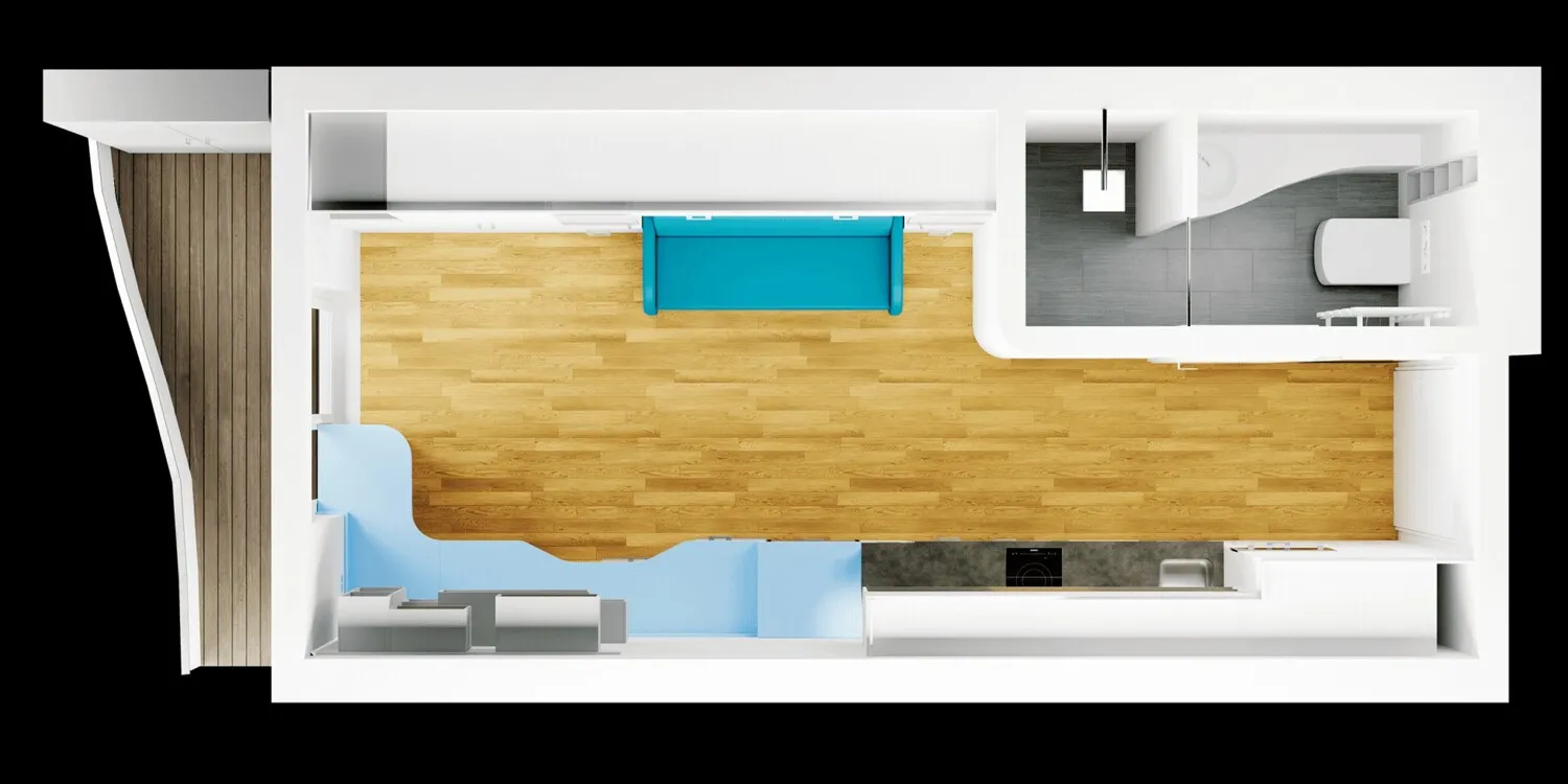 1 Zimmer Wohnung mit 23 m² in Erlangen – Bild 10