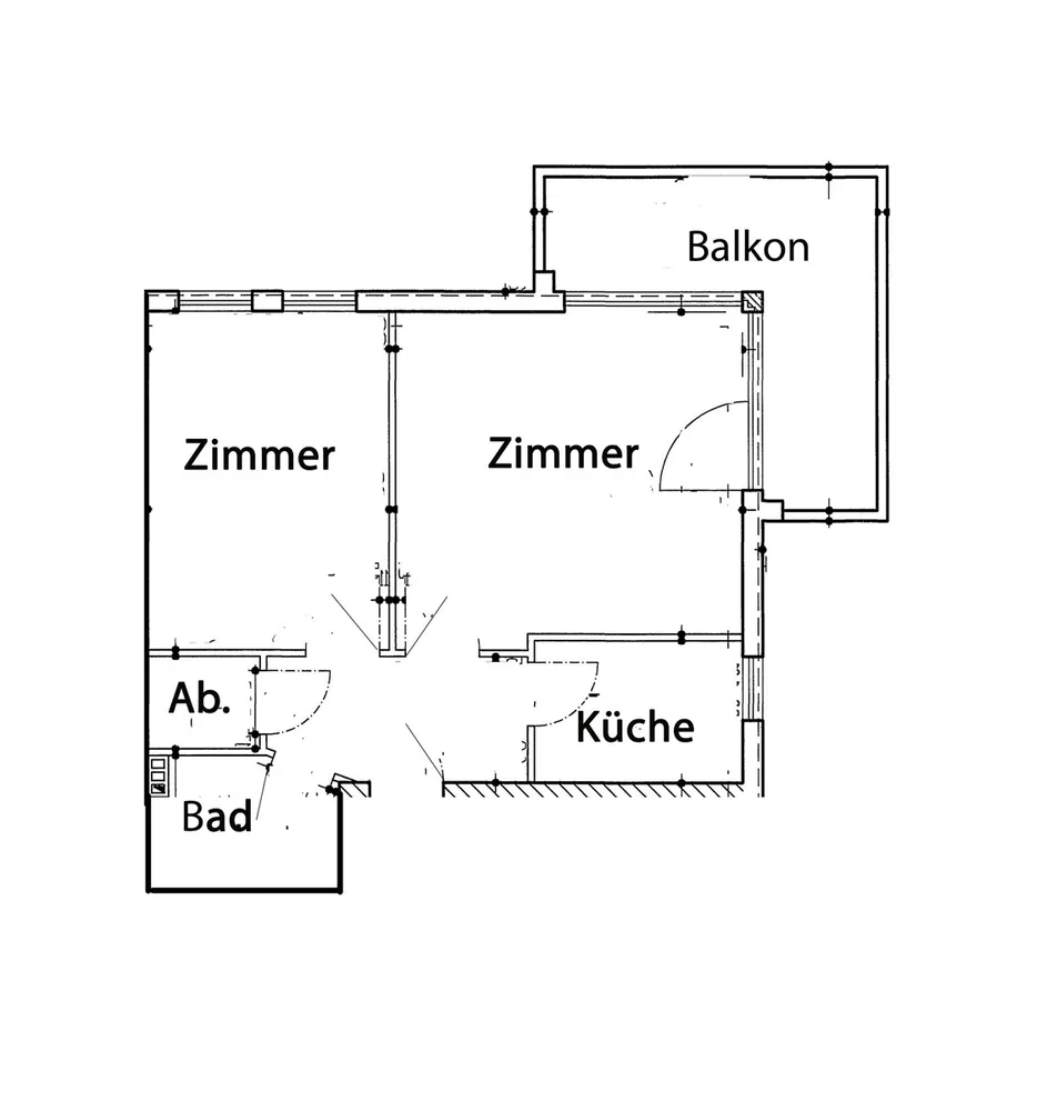 2 Zimmer Wohnung mit 45 m² in Lübeck – Bild 7