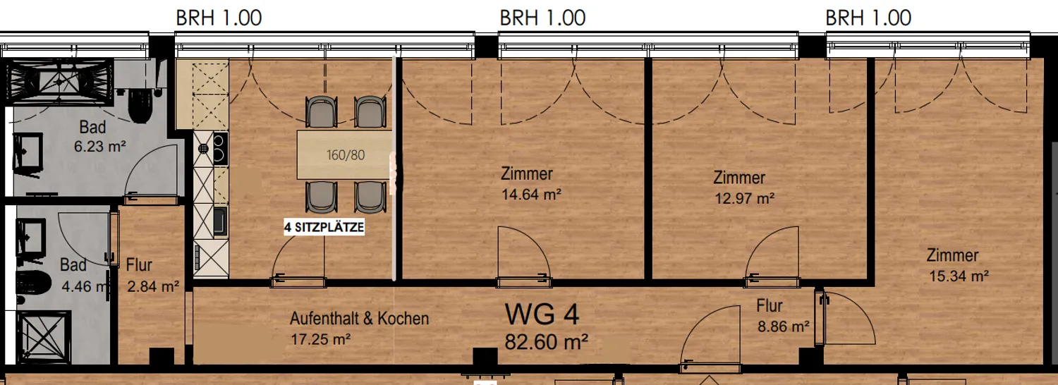 3 Zimmer Wohnung mit 82 m² in Berlin – Bild 6