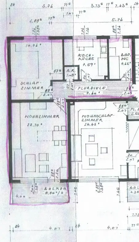 2 Zimmer Wohnung mit 58 m² in Wuppertal – Bild 7