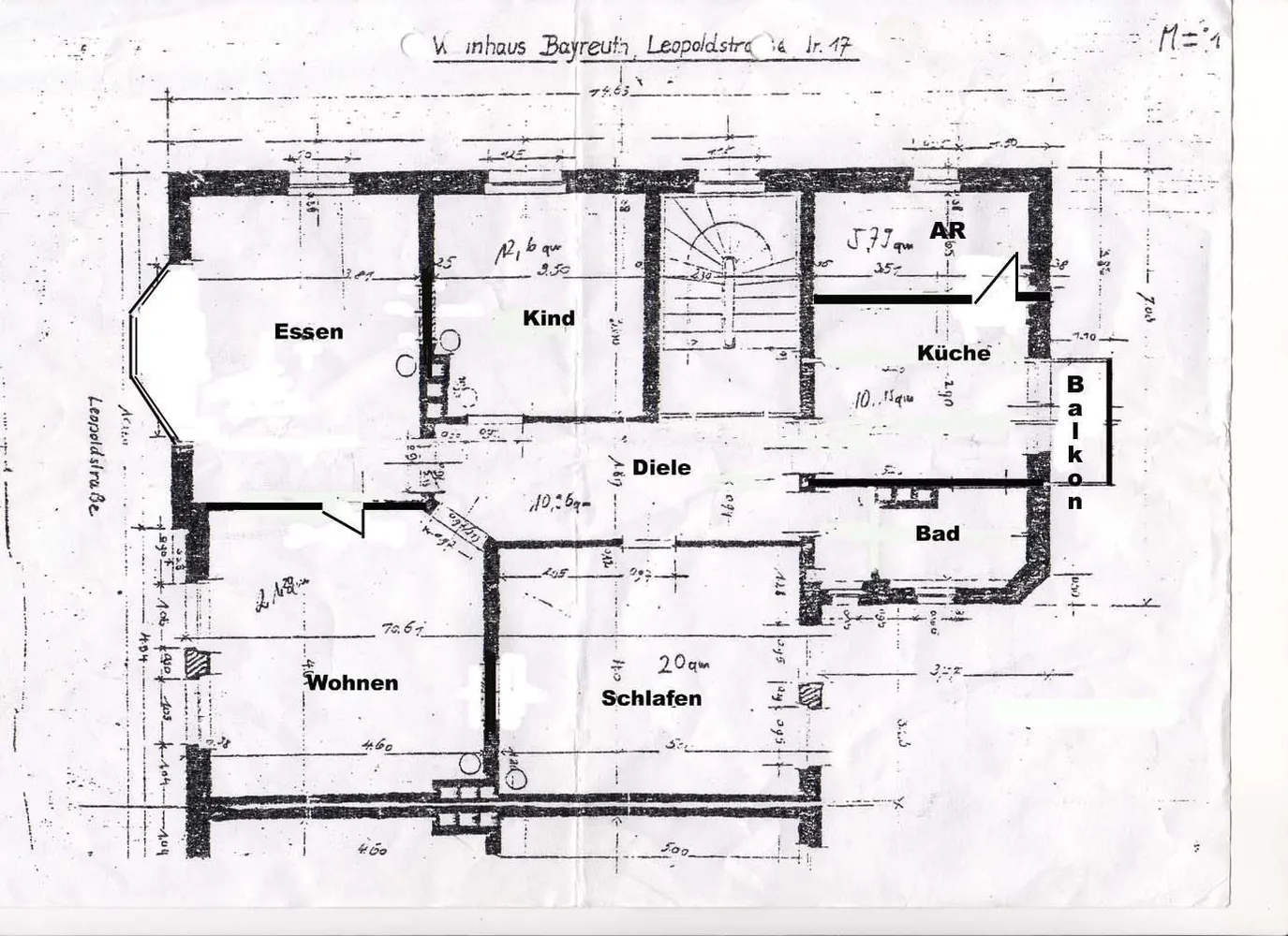 4 room apartment with 105 m² in Bayreuth – Photo 4